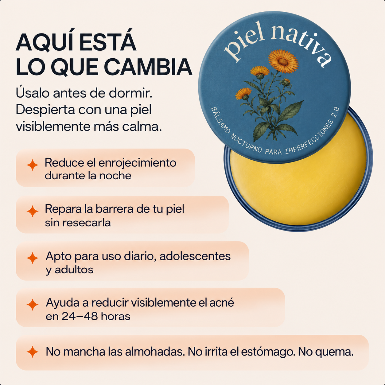 Bálsamo de noche Piel Nativa